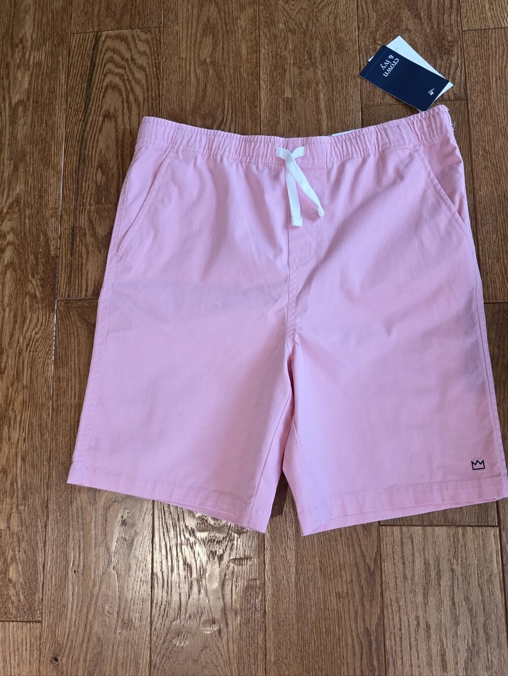 New With Tags Boys Crown & Ivy Pink Shorts